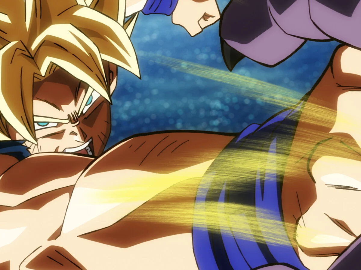 Beerus y Whis juntos (imagen oficial)