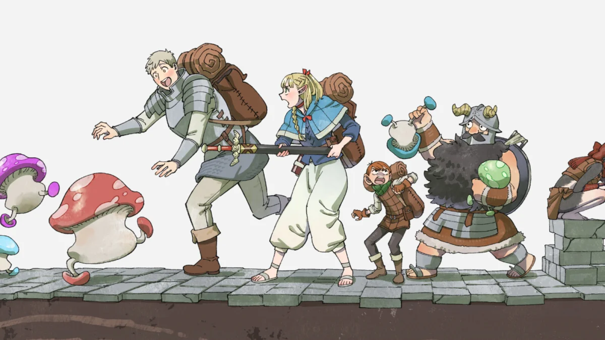 Visual oficial de la temporada 2 de Delicious in Dungeon